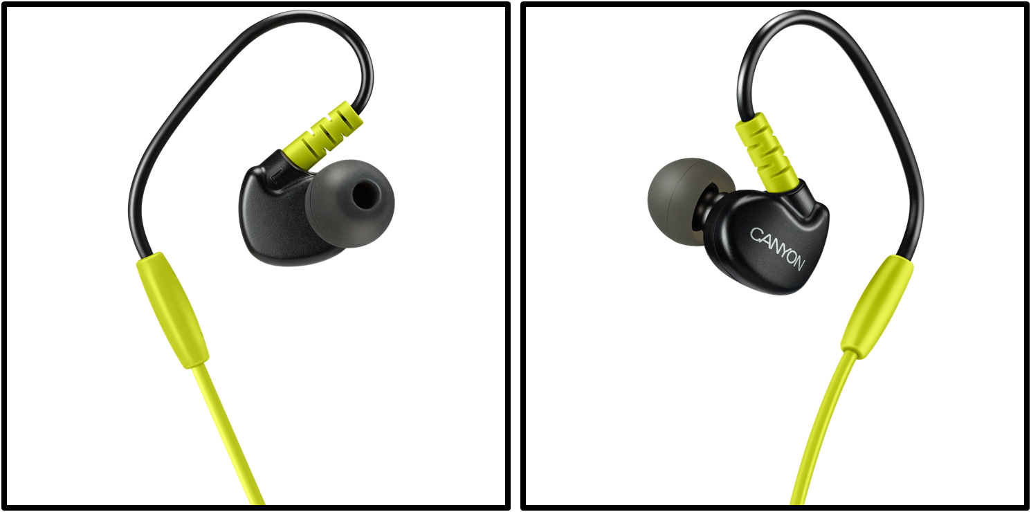 אוזניות ספורט אלחוטיות CANYON CNS-SBTHS1L